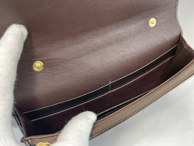 LOEWE ロエベ ショルダーウォレット &frasl; ゲートポシェット ゲート ポシェット - ウォレット ポーチ アマソナ 箱 超美品♪LOEWEロエベ 黒×白 GATE ホヤ