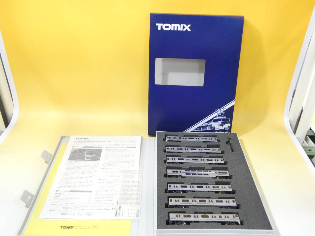 安い，格安 ジャンク扱い Nゲージ Tomix 92700 JR E217系 近郊電車 セットA 7両セット 鉄道模型 J5 S5459(Nゲージ)｜売買されたオークション情報、yahooの商品情報をアーカイブ公開 - オークファン その他