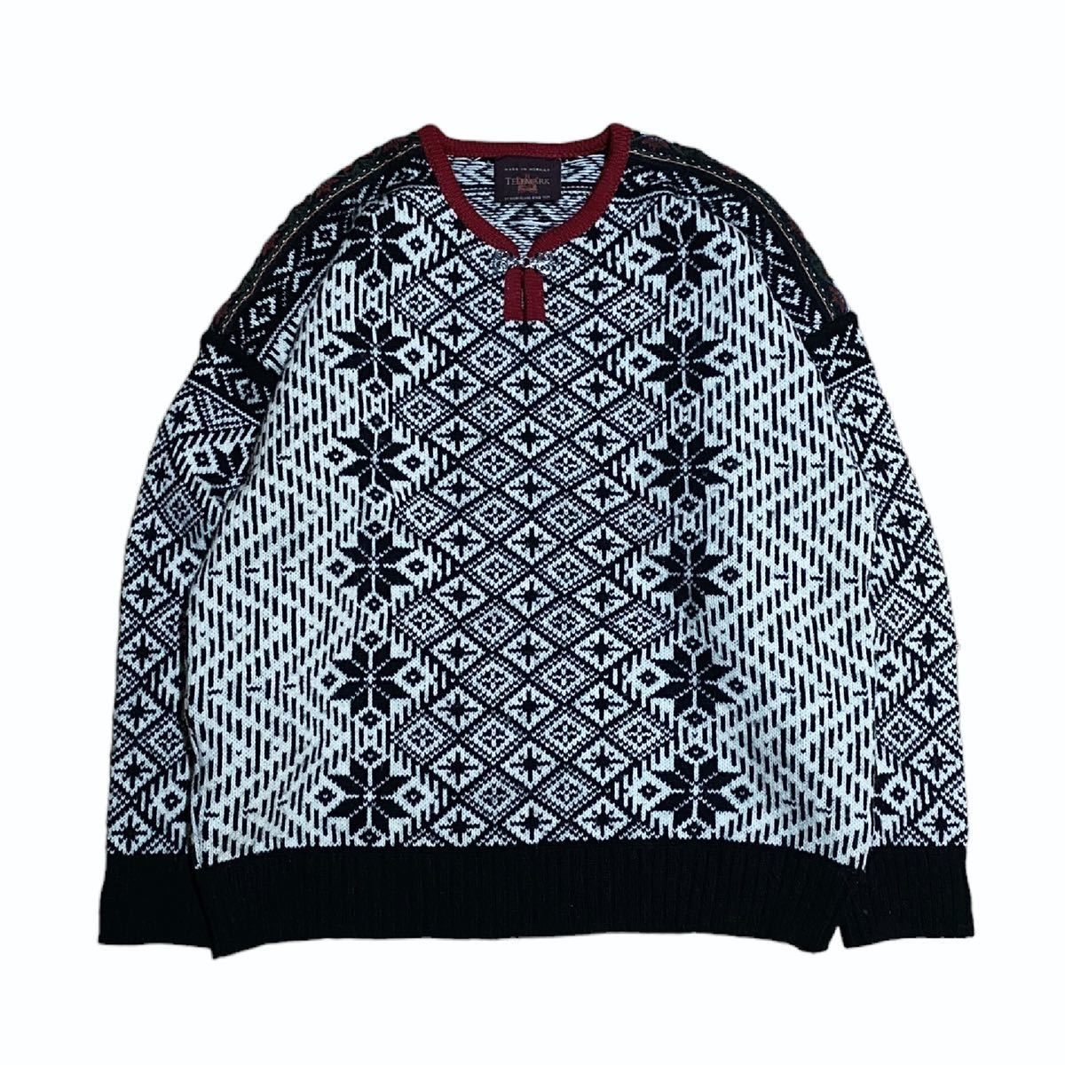 ノルウェー製 STYLE TELEMARK BY SKJAEVELAND ノルディック柄 90s vintage ウール総柄カーディガンの通販はau Telemark - ユニーク 1970&frasl;80年代テレマークのヴィンテージ手彫り壁掛け時計 ダーレオブノルウェー デッドストック ニットカーディガン