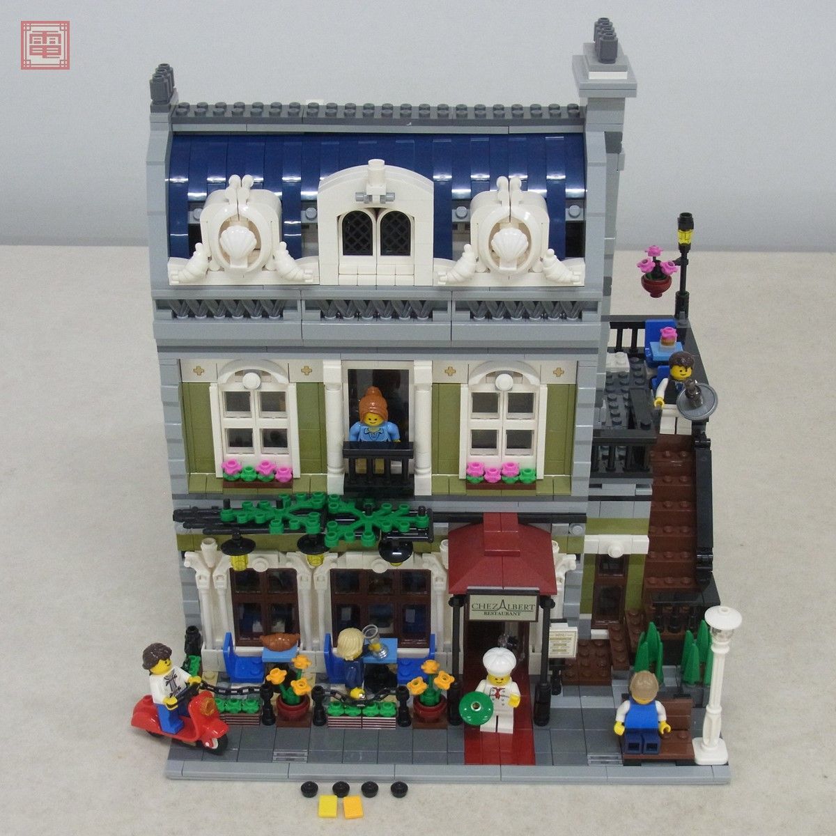 確認用 組立済 レゴ クリエイター 10243 パリのレストラン LEGO CREATOR