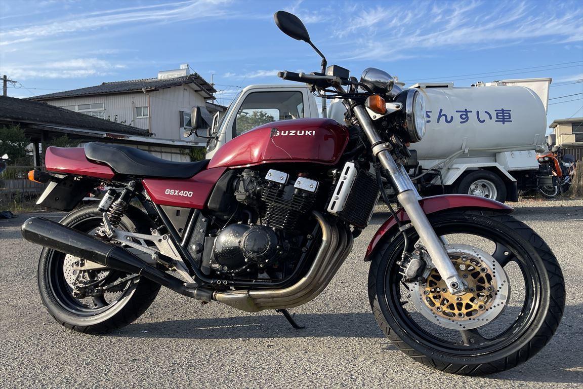 GSX400 インパルス 売り切り！1円スタート！GK79A！キャブ車！ク