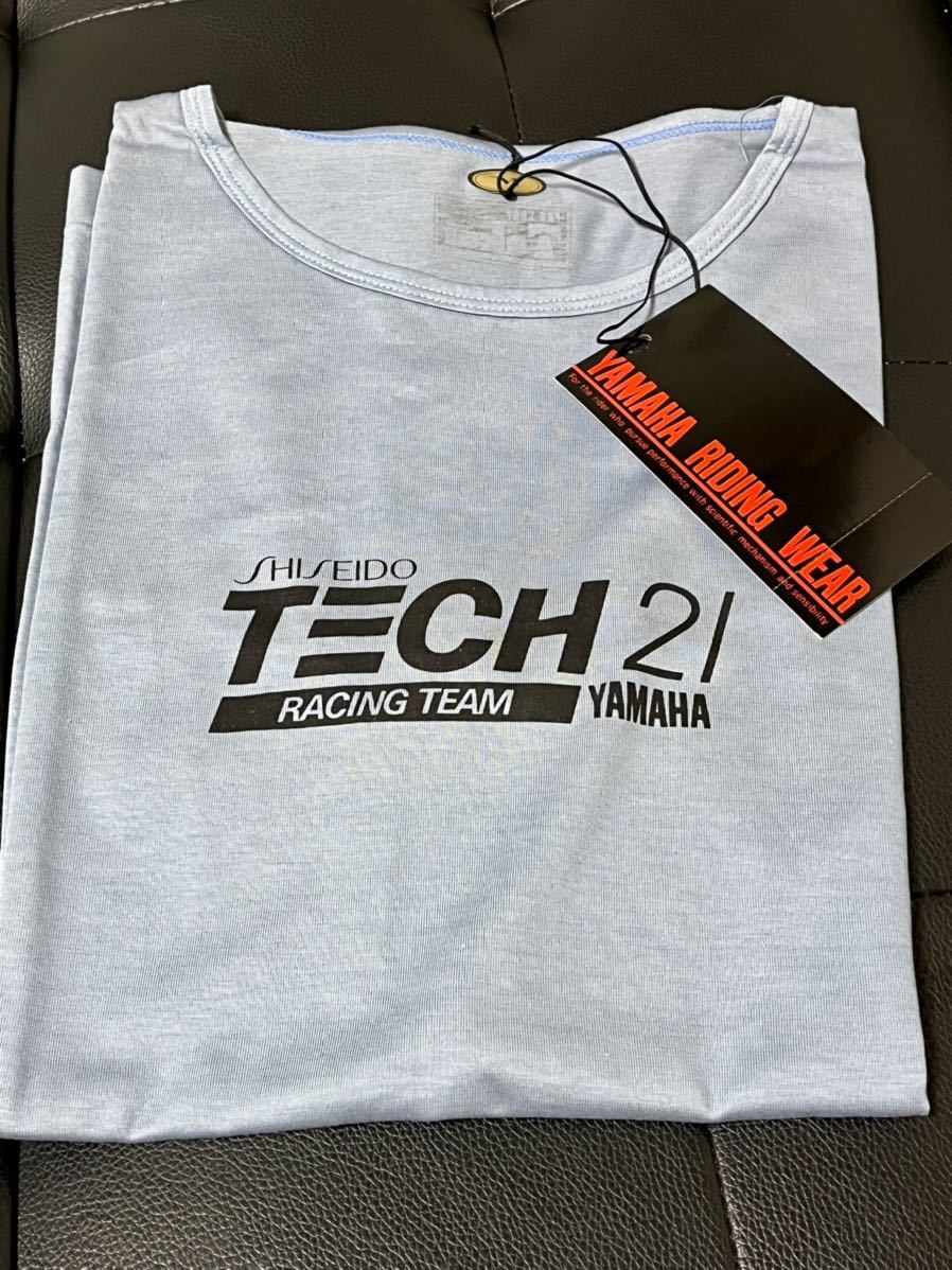 低価，お得 YAMAHA TECH21 テック21 T シャツ サイズM SHISEIDO 資生堂 ヤマハレーシング YZR FZR(Tシャツ)｜売買されたオークション情報、yahooの商品情報をアーカイブ公開 - オークファン Tシャツ