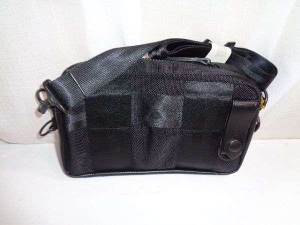 メンズ PORTER ブラックレザー ショルダーかっこいい 美品