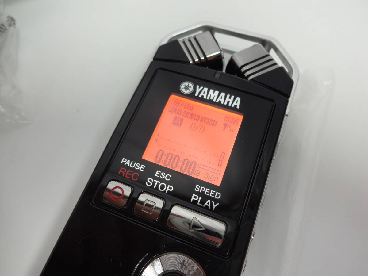 C-583 YAMAHA ヤマハ POCKETRAK W24 IC レコーダー 本体 リモコン