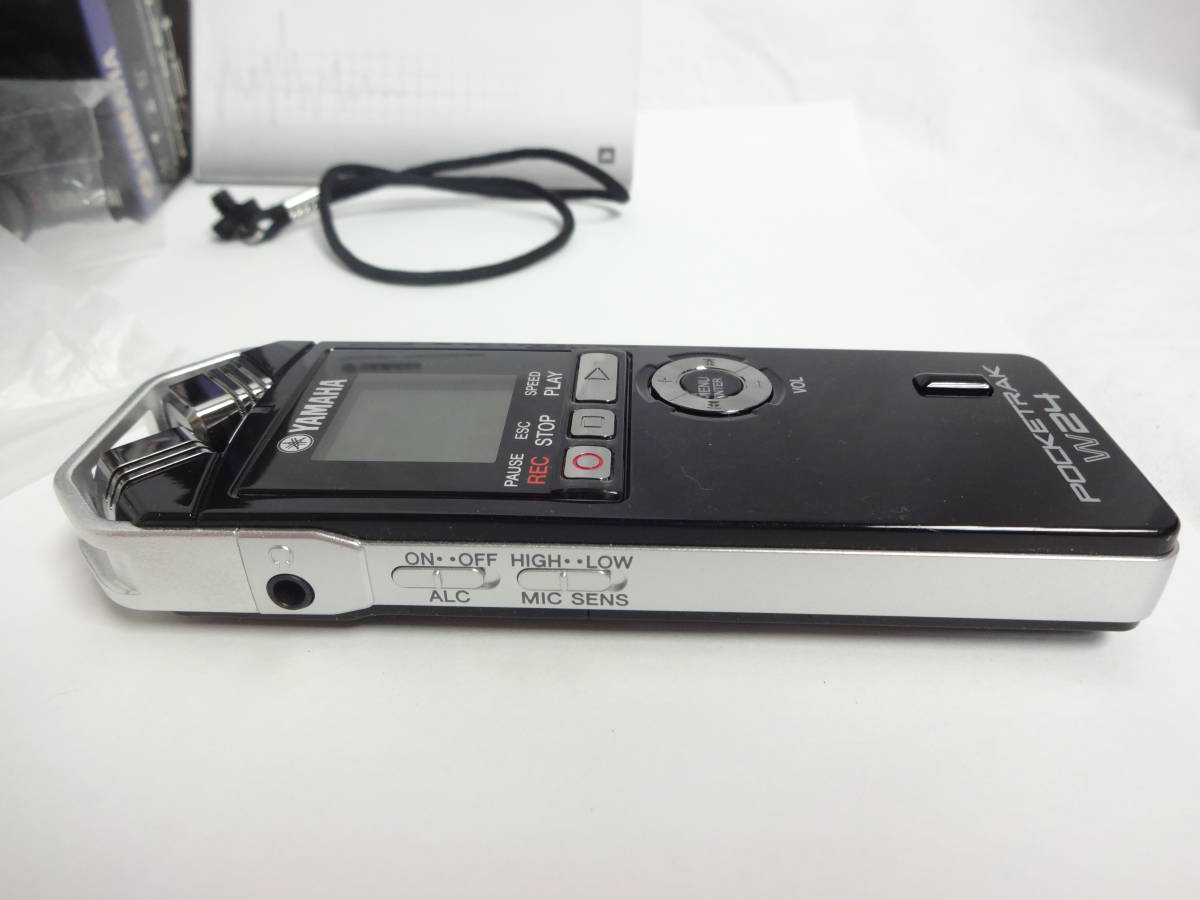 C-583 YAMAHA ヤマハ POCKETRAK W24 IC レコーダー 本体 リモコン