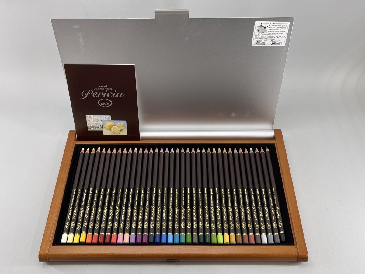 筆記具 三菱鉛筆 色鉛筆 ユニカラードペンシル ペリシア 36色 【廃盤品】