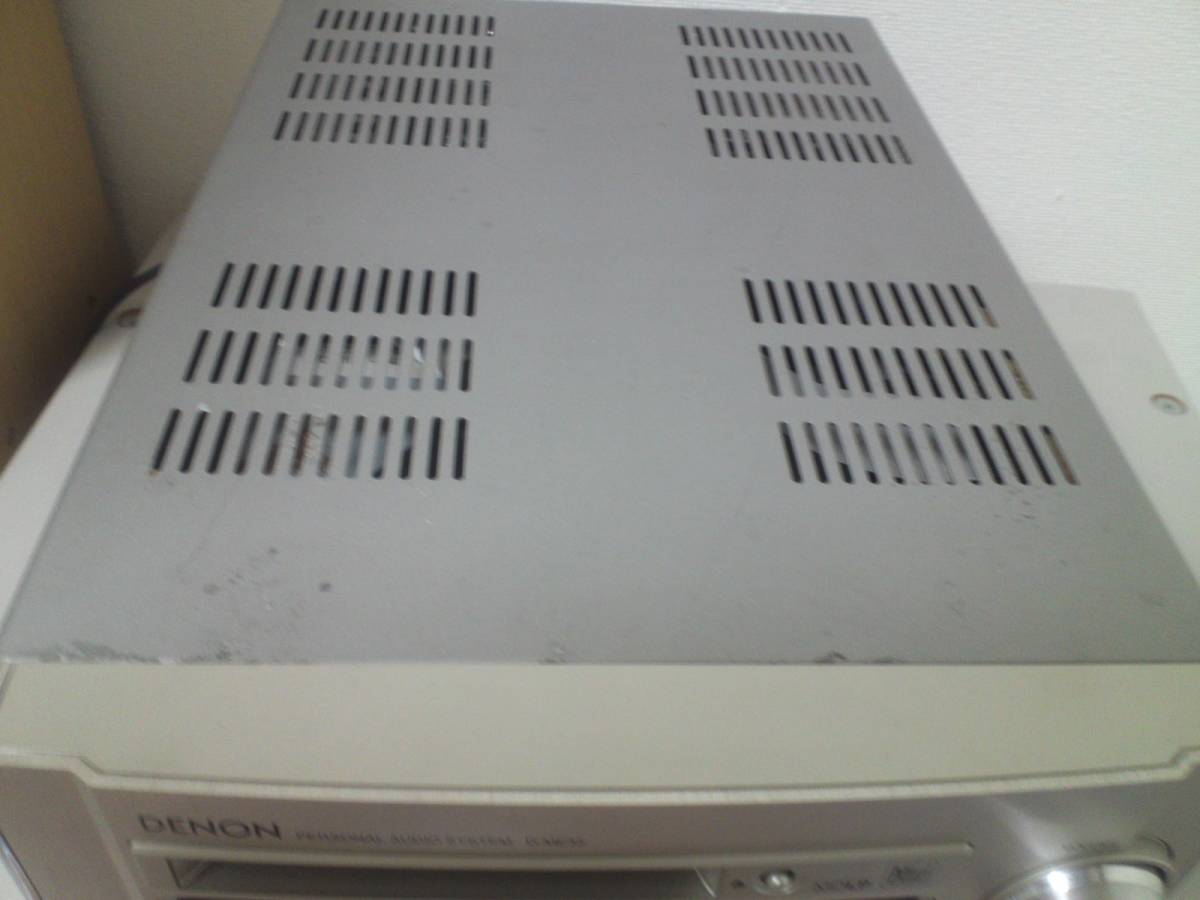 ☆DENON☆デノン CD MD コンポ D-ME33 動作品中古品
