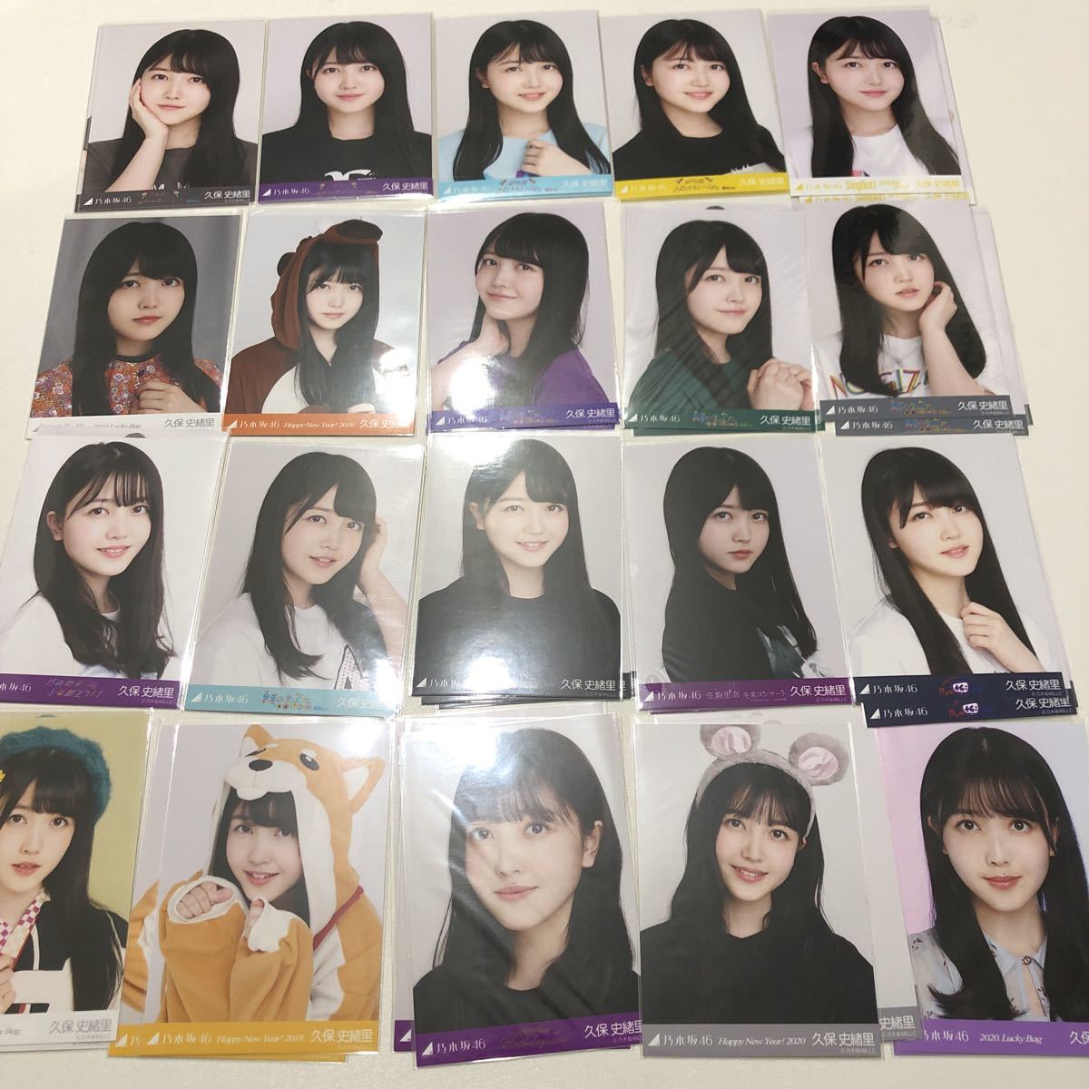 乃木坂46 久保史緒里　生写真コンプ　まとめ売り 乃木坂46 久保史緒里 生写真 まとめ売り コンプ 真夏の全国ツアー 2018