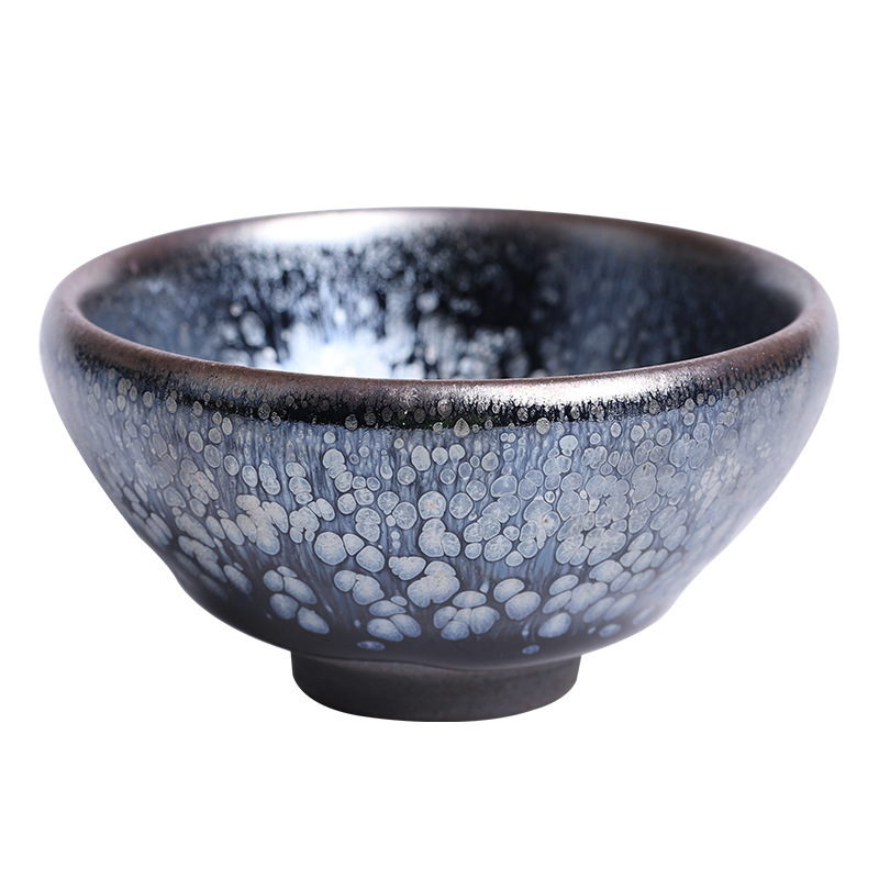 茶道具 建窯盞 油滴天目 天目茶碗 窯変釉 茶碗 曜変天目 天目