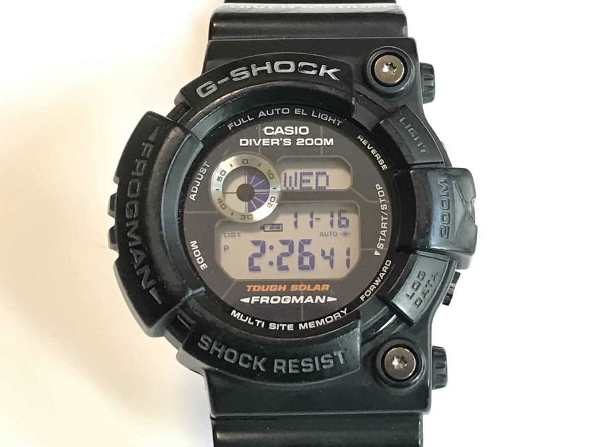 カシオ G-SHOCK GW-200RB-1JF ブラックスポッツシリーズ フロッグマン