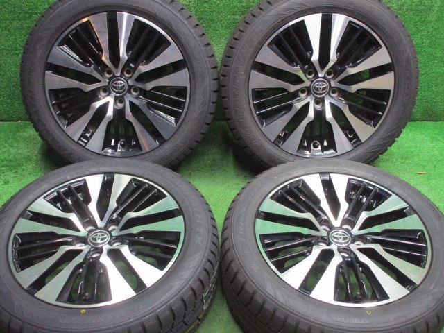 中古 ホイールタイヤ 4本 235/50R18 2022年製 トヨタ アルファード