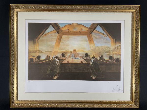 真作保証□リトグラフ□サルバドール・ダリ SalvadorDali □「最後の