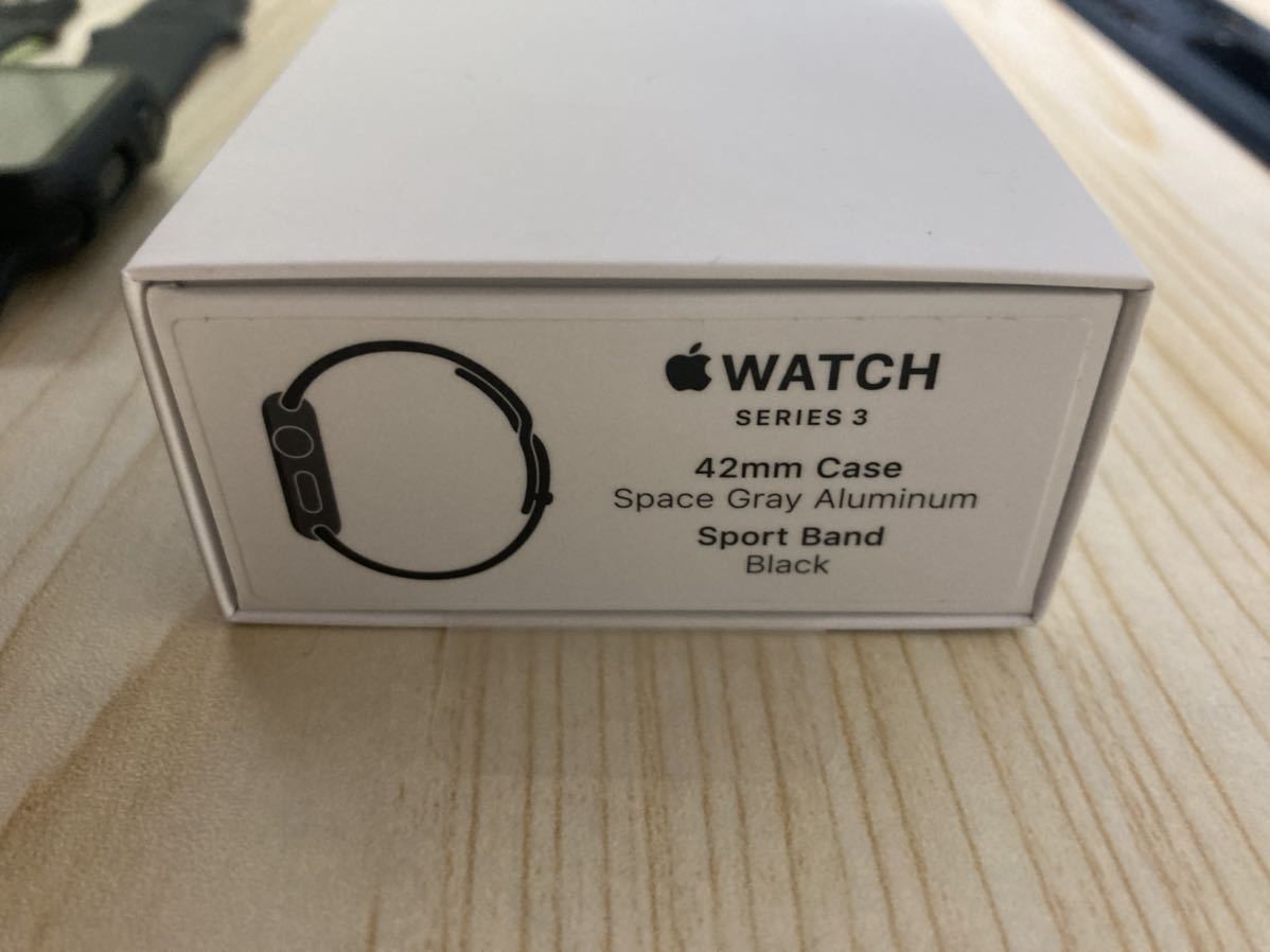 Apple Watch Series 3 42mmスペースグレイ
