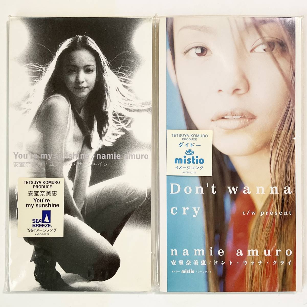 8cm CD 安室奈美恵 8点セット 未使用 ヤケ、変色有り 安室奈美恵 8