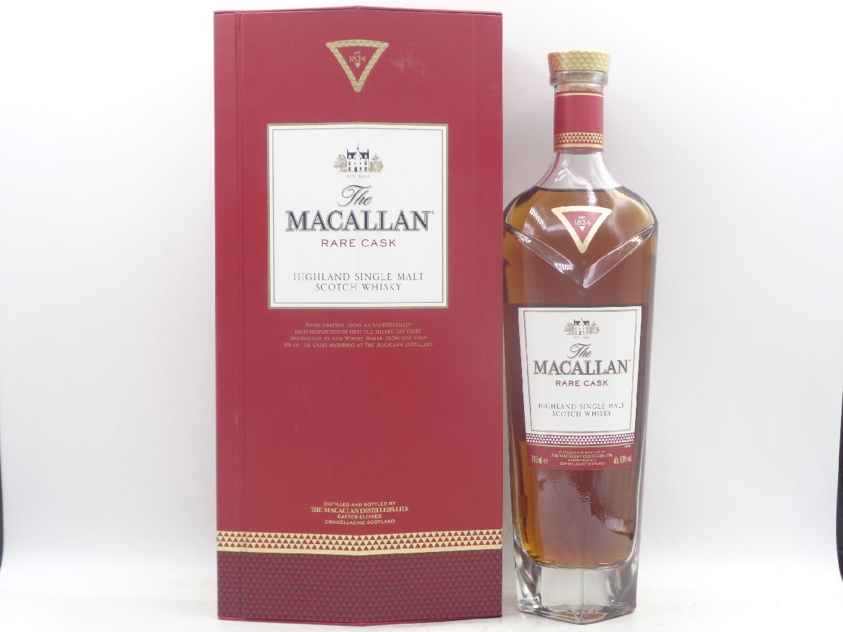 低価，人気】 The MACALLAN RARE CASK ザ マッカラン レア カスク 