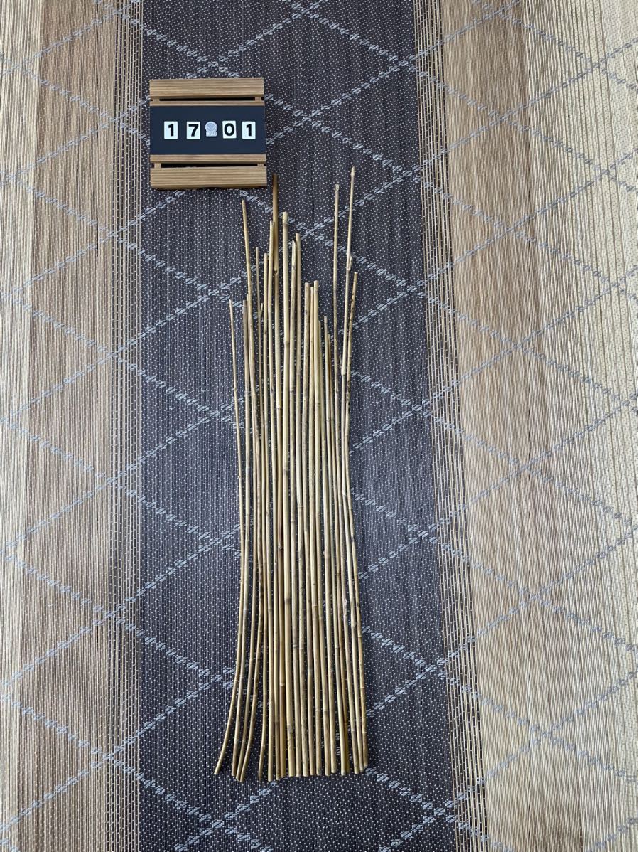 大人気，100%新品 高野竹 20本 NO17-01 長さ約80〜112cm太さ元径約7.2〜11.8mm(スポーツ、レジャー)｜売買されたオークション情報、yahooの商品情報をアーカイブ公開 - オークファン その他