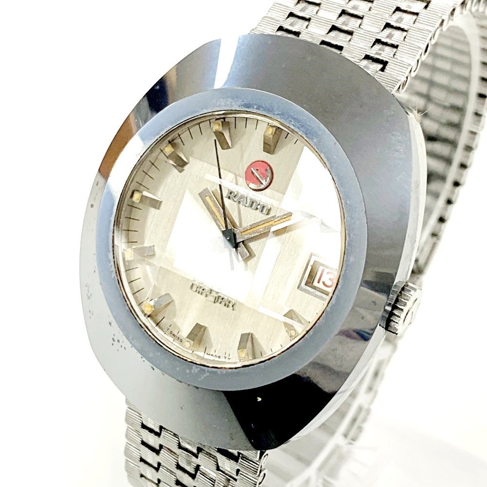 Yahoo!オークション - RADO ラドー ダイヤスター SS シルバー文字盤 自