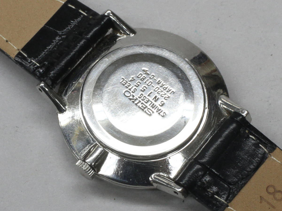 シャリオ セイコー 2針 2220-0430 ローマンインデックス 1975年 SEIKO 