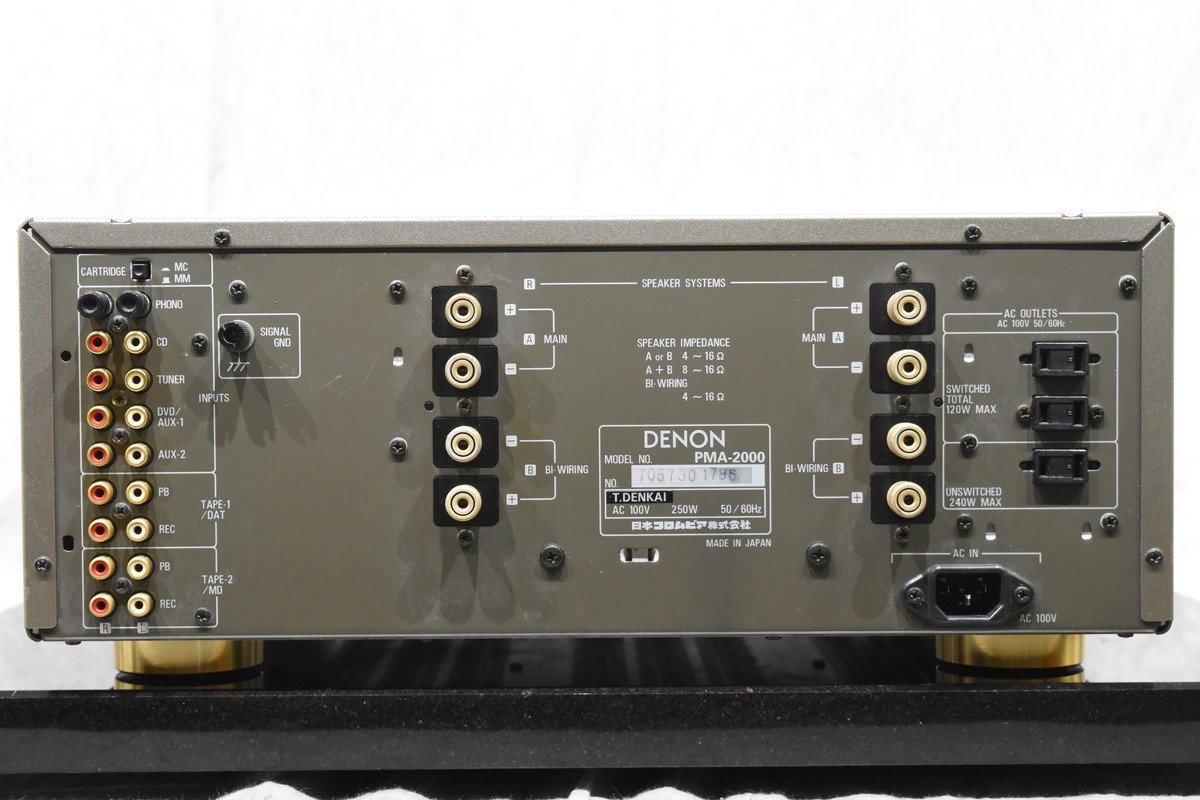 DENON デノン プリメインアンプ PMA-2000 【公式通販】