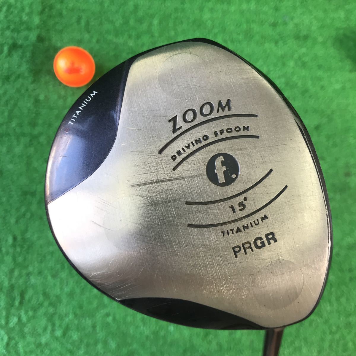 hf142 PRGR プロギア ZOOM f. フェアウェイウッド 15° オリジナル