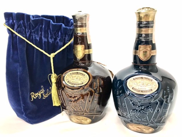 21年 ロイヤルサルート ROYAL SALUTE 未開栓》2本セット 2本セット