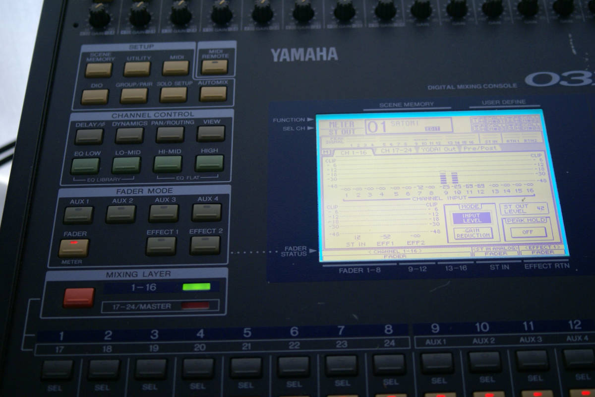 YAMAHA デジタルミキサー O3D DM3 03D ヤマハ Yamaha YAMAHA（ヤマハ