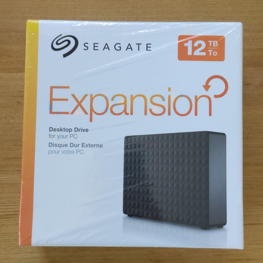 ほぼ新品】デスクトップPC向け外付けHDD Seagate 12TB 起動6回 稼働91時間