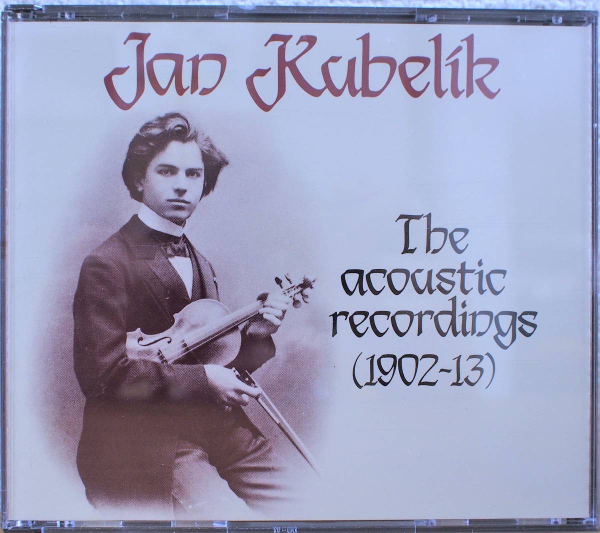  ヤン クベリーク JAN KUBELIK / THE ACOUSTIC RECORDINGS 1902-13 BIDDULPH LAB 033-34 2CD(室内楽)｜売買されたオークション情報、yahooの商品情報をアーカイブ公開 - オークファン 室内楽