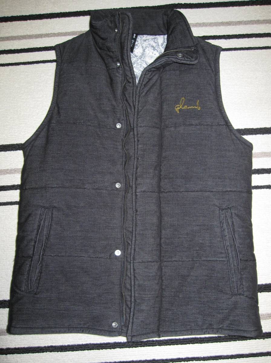期間限定即決価格！美品！glamb【グラム】Jority down vest 