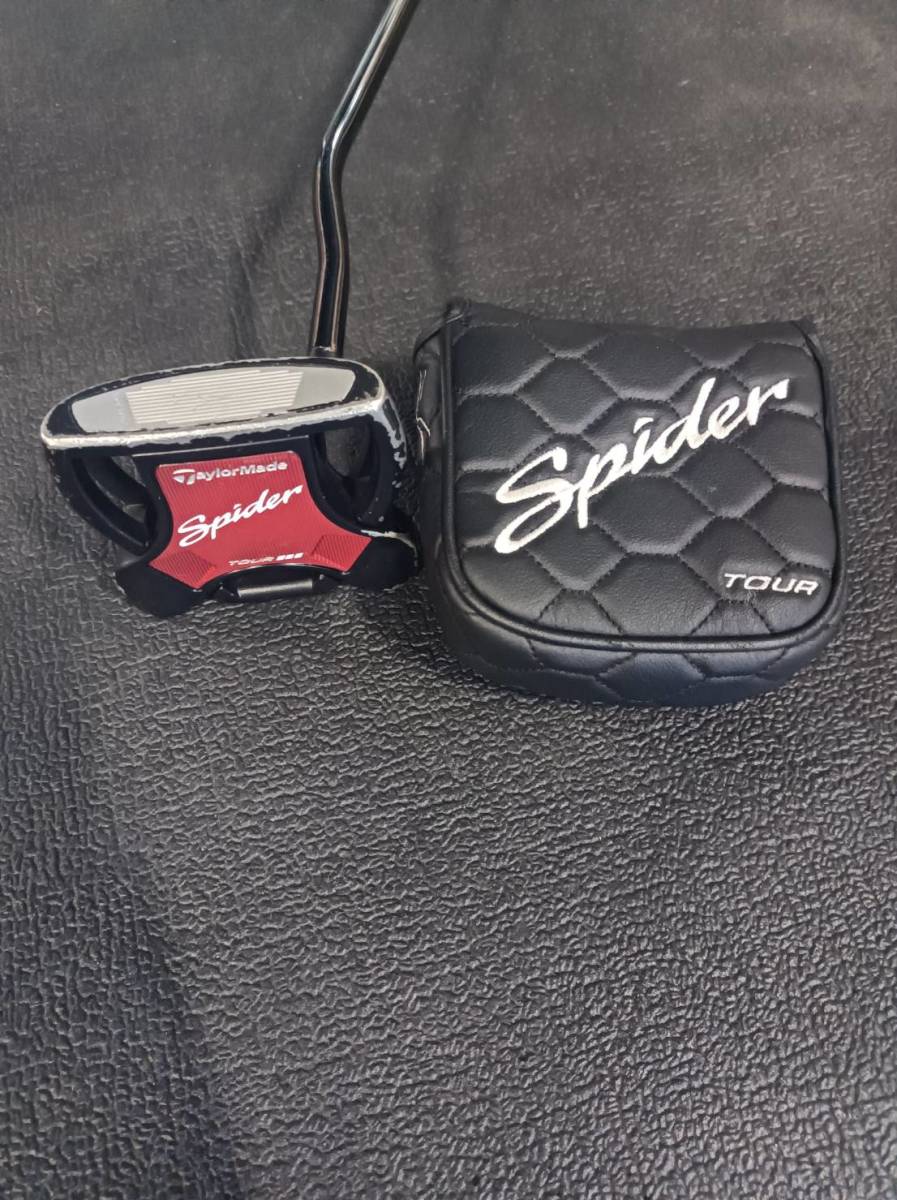 Spider TaylorMade Tour Putter | ZT Black 0 New Grip L-Neck Bend X