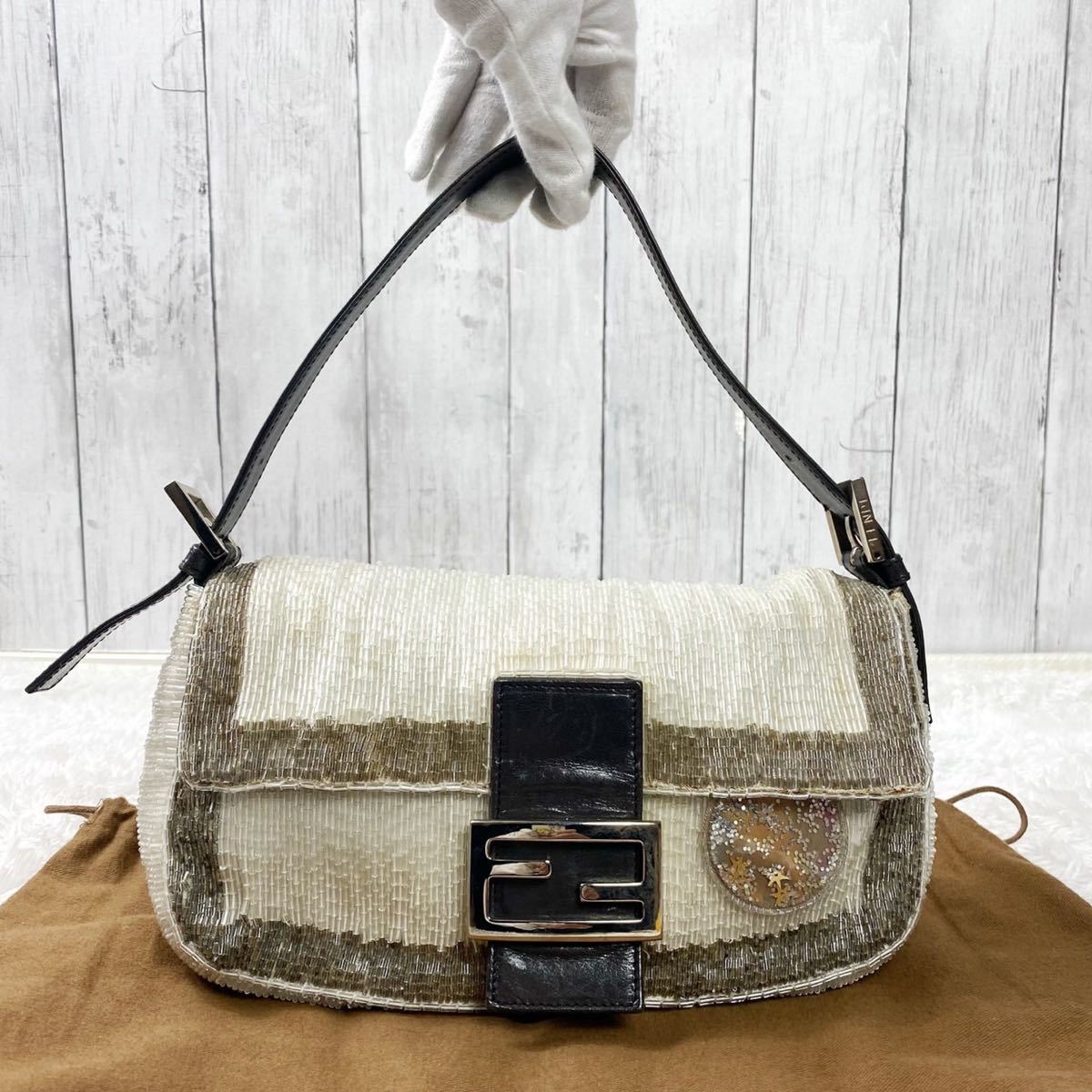 フェンディ マンマバケット 1円 FENDI Yahoo!オークション 美品 