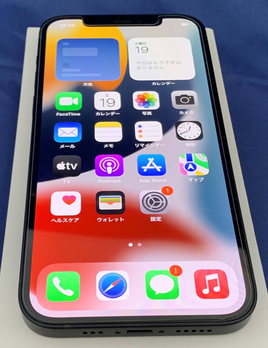 爆買い，定番 Apple iPhone12 128GB バッテリー100％ MGHU3J/A ソフトバンク SIMフリー 保証残有り(iPhone)｜売買されたオークション情報、yahooの商品情報をアーカイブ公開 - オークファン iPhone
