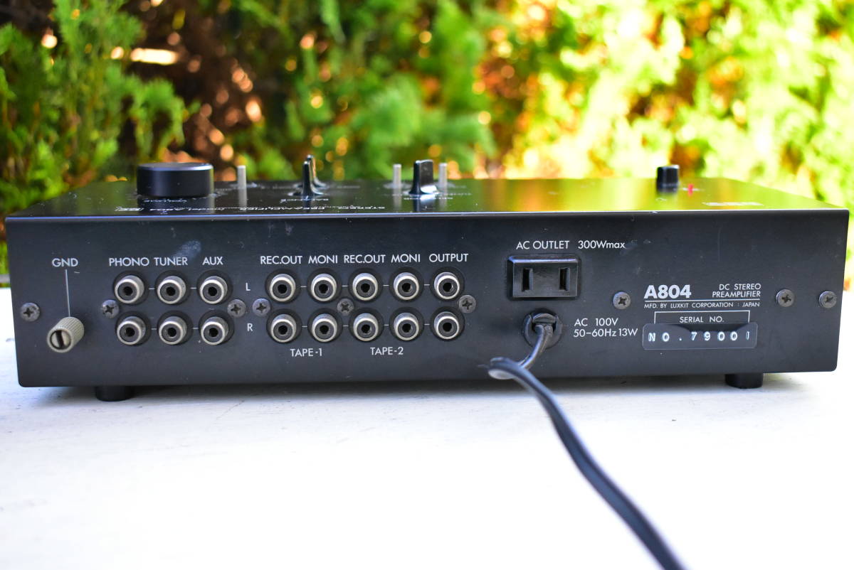 LUXKIT A804 specifications LUXKIT ⁄ LUXMAN