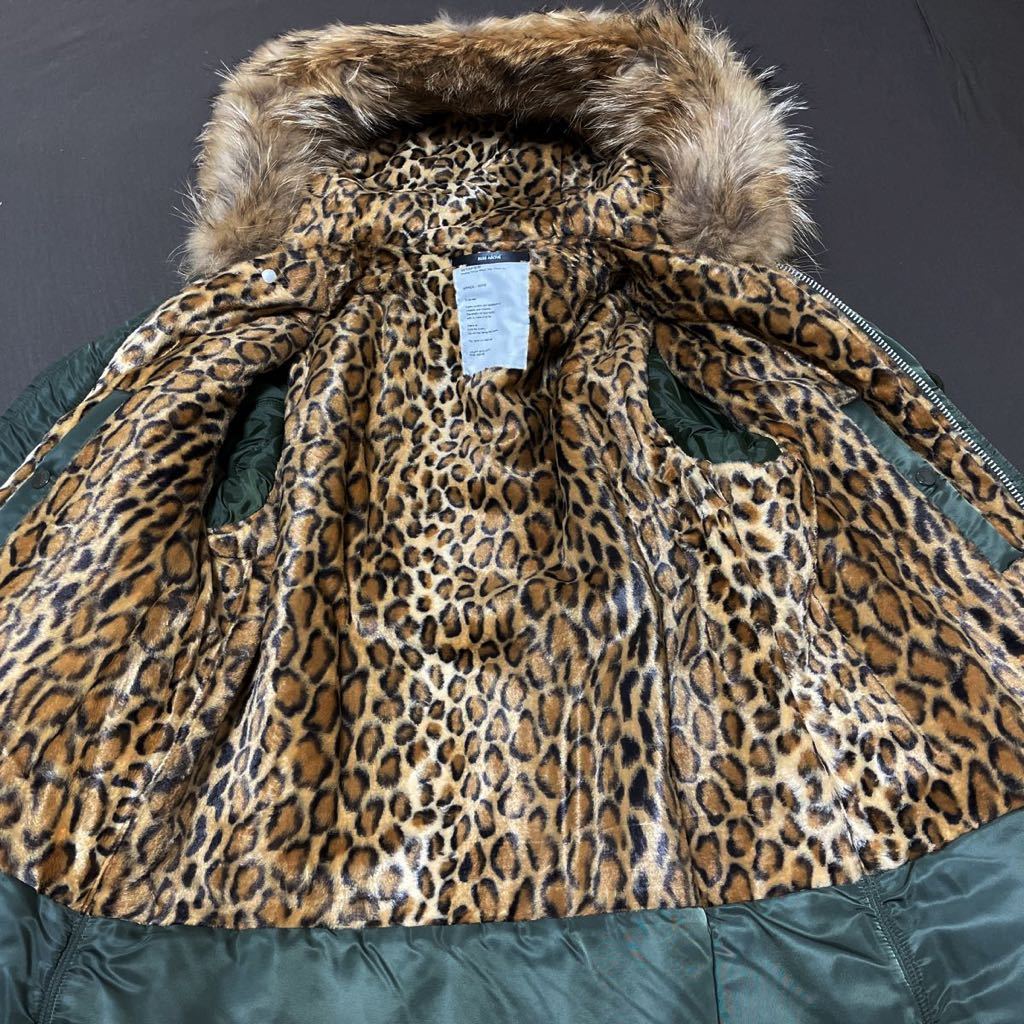 100円〜☆Wtaps ダブルタップス 10AW レオパード柄 N-3B カーキ 100円〜☆Wtaps ダブルタップス 10AW レオパード柄 N-3B カーキ