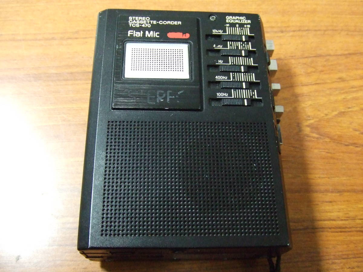 a294 SONY ステレオカセットレコーダー TCS-470 中古　未確認 ジャンク