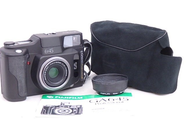 【送料無料，新品】 FUJIFLIM/富士フィルム 中判AFレンジファインダー GA645 Professional/SUPER-EBC FUJINON 60mm F4 説明書 フード ポーチ付 &sect; 68192-3(富士フイルム、富士写真フイルム)｜売買されたオークション情報、yahooの 中判