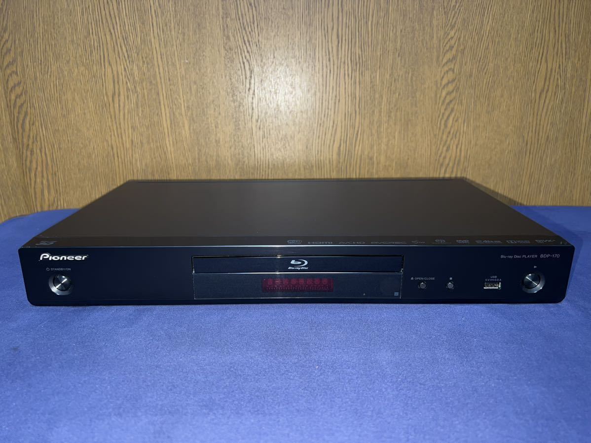 パイオニア PIONEER BDP-170-K BD ブルーレイプレーヤー 動作品