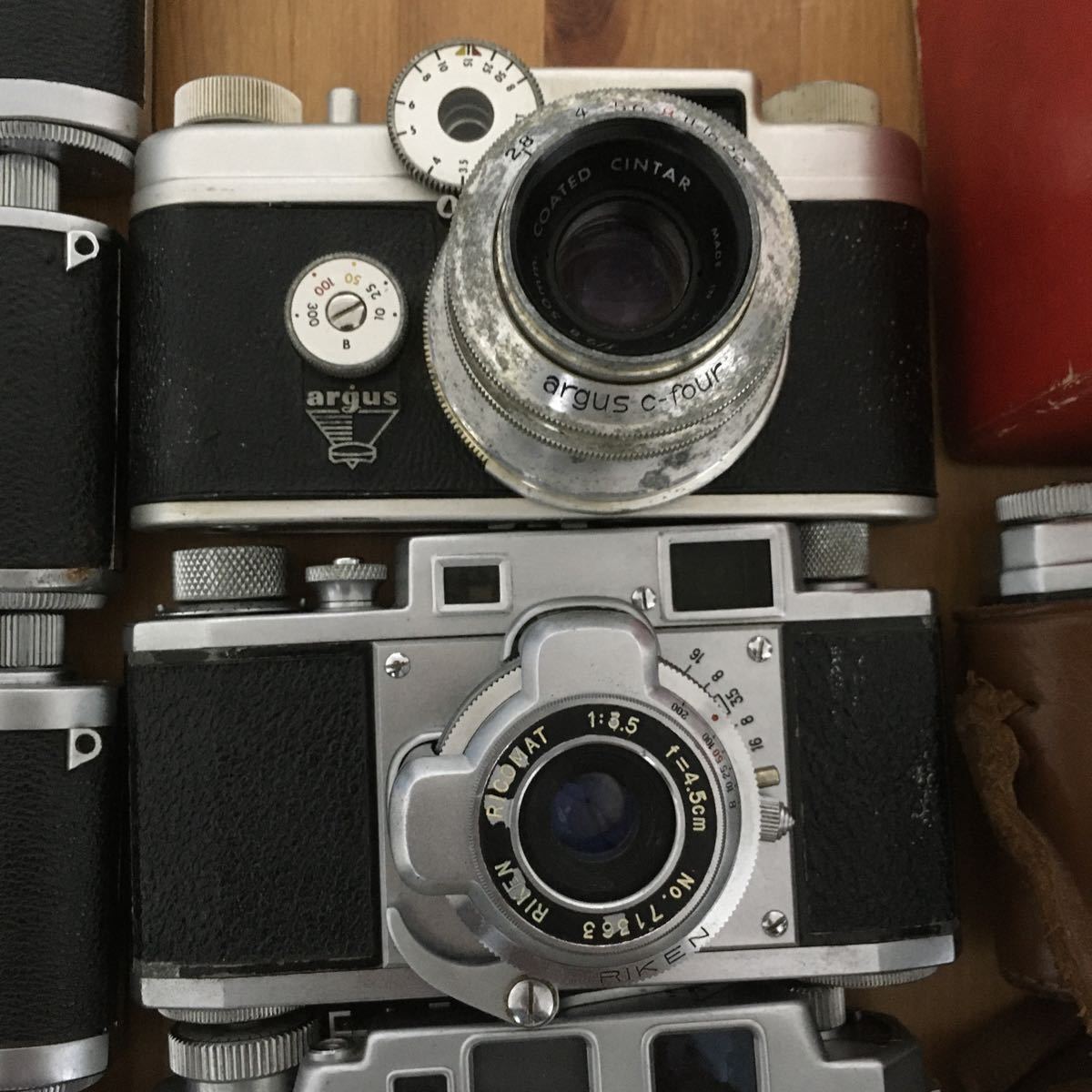 1円〜 ジャンクフィルムカメラ 8台 MINOLTA-35 Model Ⅱ、Aires 35Ⅱ 