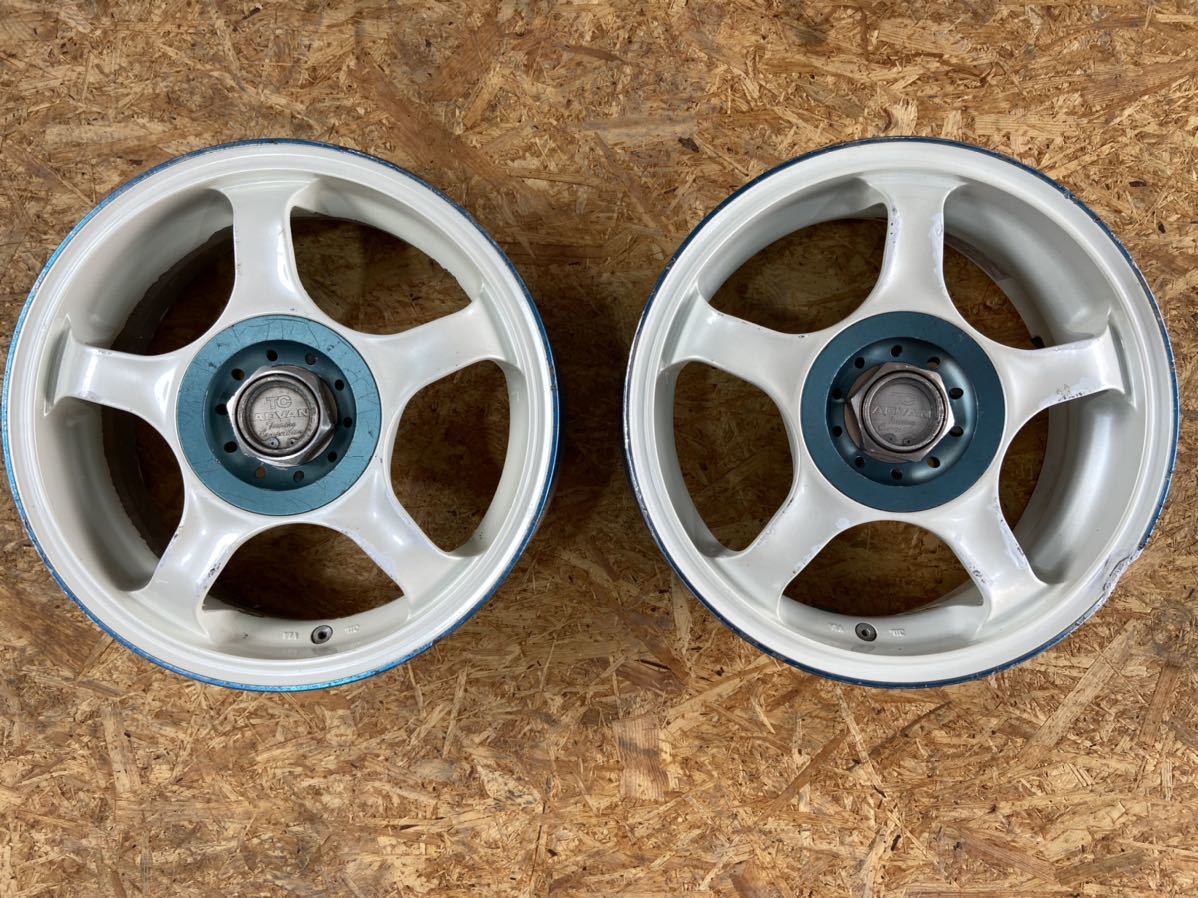 販売純正品 ヨコハマ アドバンレーシング アルミホイール 4穴 14×5J