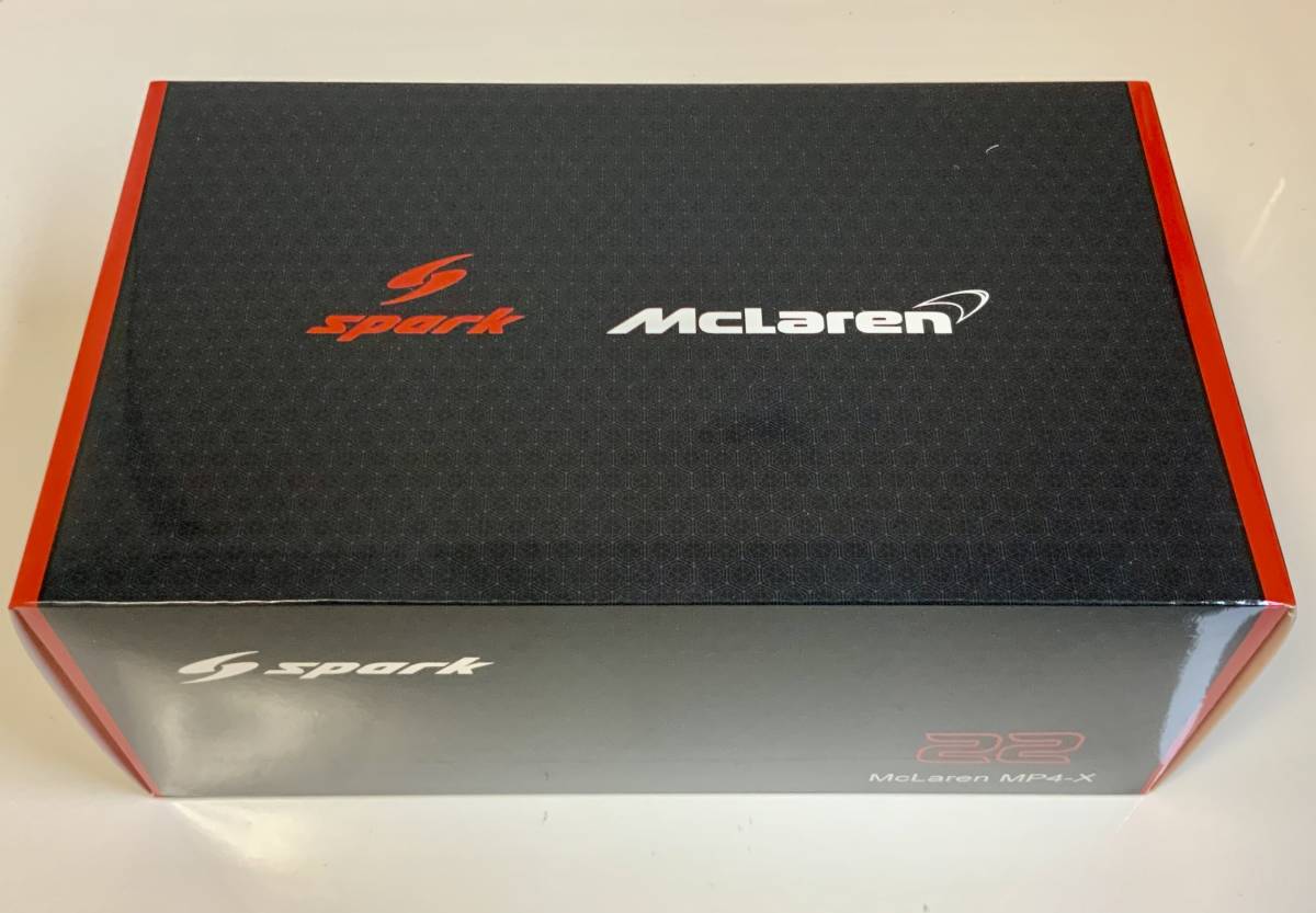 スパークSpark 1/18 McLaren MP4-X