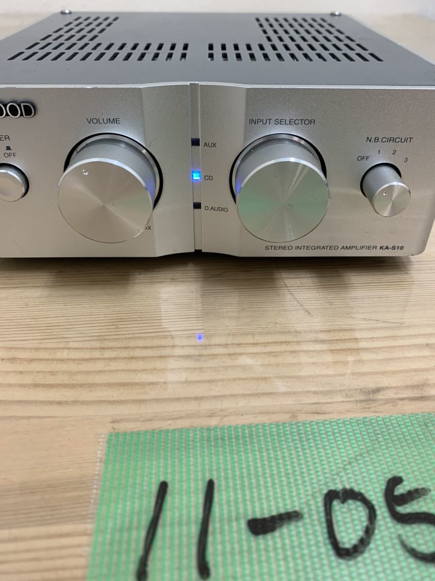 KENWOOD KA-S10 プリメインアンプ◇現状品 KENWOODステレオアンプKA
