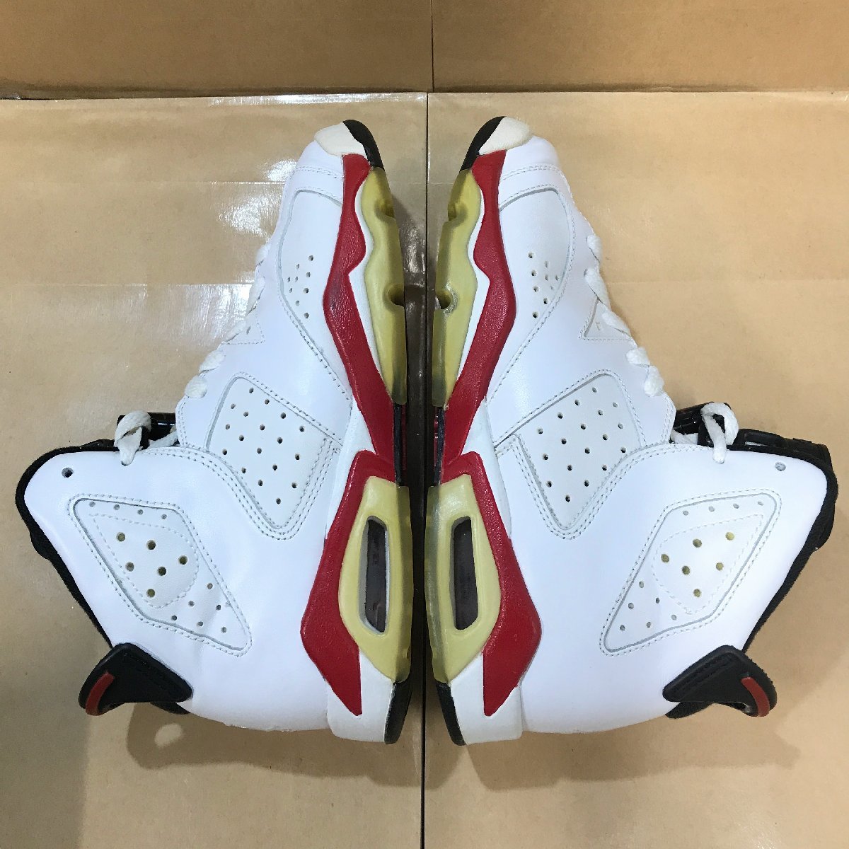23cm 4Y NIKE AIR JORDAN 6 RETRO GS 384665-102 ナイキ エア 