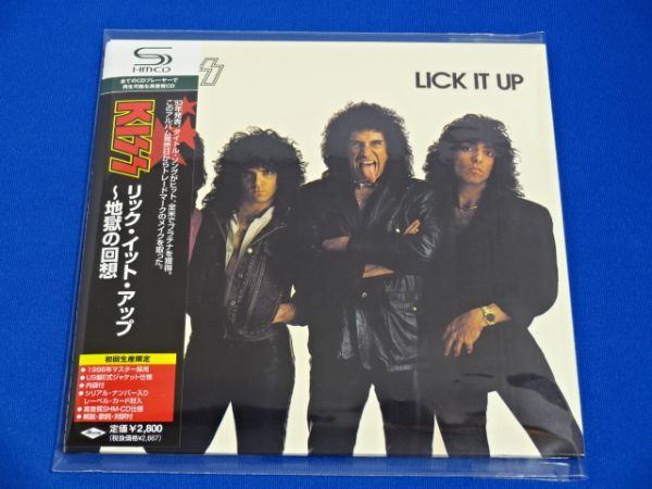 得価，新作 キッス/リック イット アップ 地獄の回想 紙ジャケ SHM-CD(Kiss)｜売買されたオークション情報、yahooの商品情報をアーカイブ公開 - オークファン K