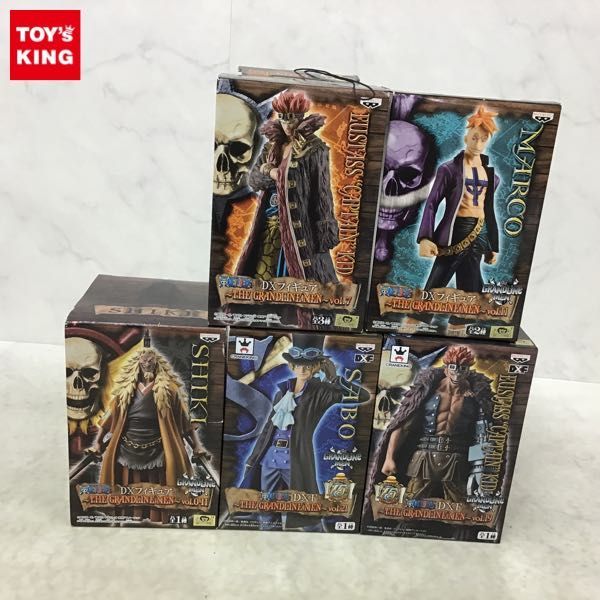 人気定番，豊富な 1円〜 ONE PIECE DXF THE GRANDLINE MEN サボ キッド マルコ シキ(その他)｜売買されたオークション情報、yahooの商品情報をアーカイブ公開 - オークファン その他