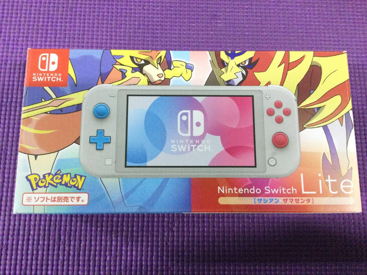 GF6790/60/1703】ジャンク☆Nintendo Switch Lite☆ザシアン