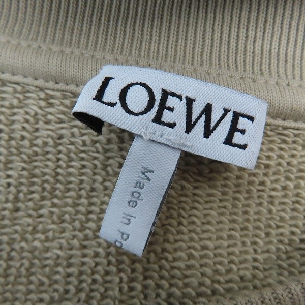 Loewe 22SS アナグラム オーバーサイズ コットン ジップパーカー S6109580PC ブラック S (207537