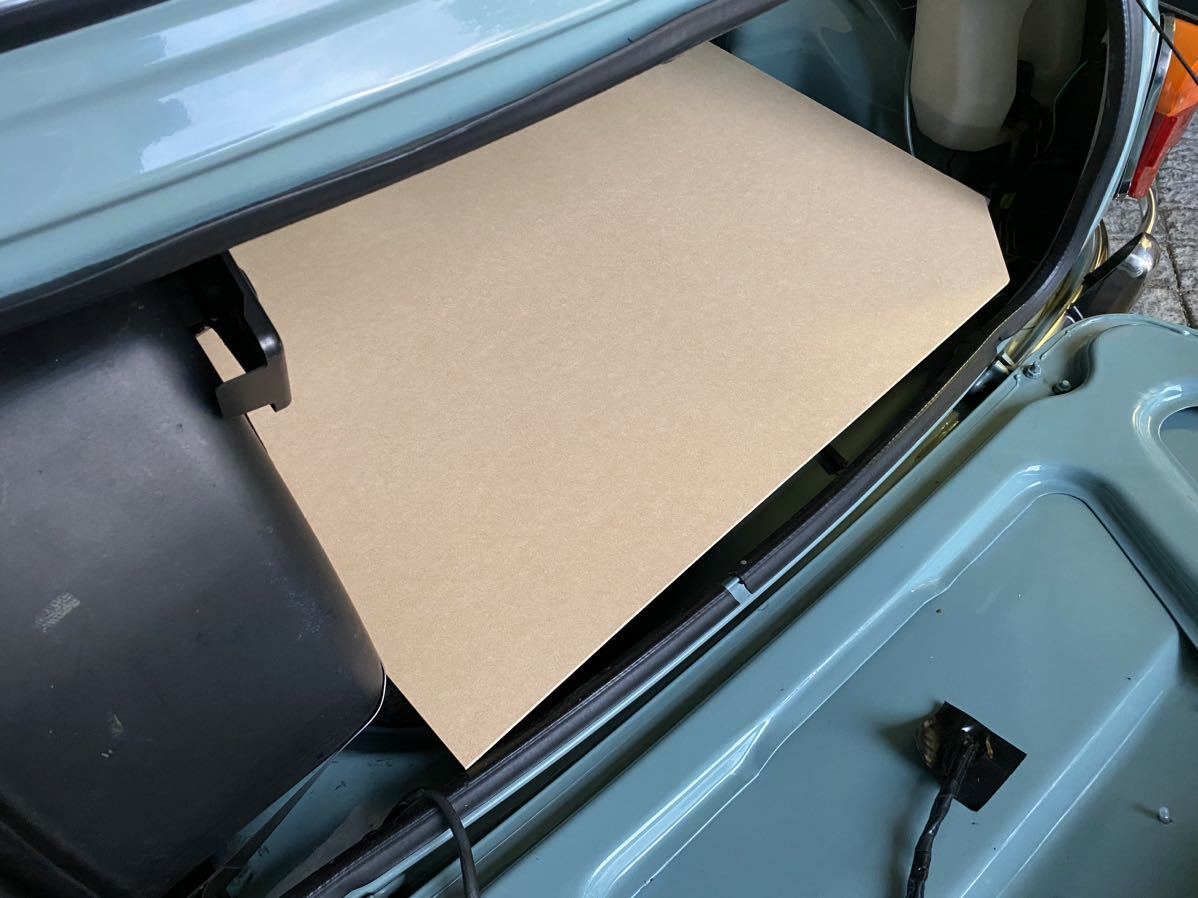 ローバーミニ専用 トランクボード＆テーブル MDF板 シンプル 手づくり