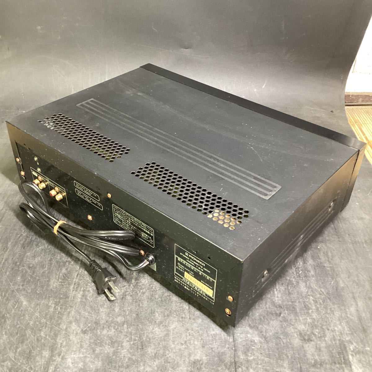 Pioneer Pioneer T-616 3ヘッドカセットデッキ 動作品 パイオニア