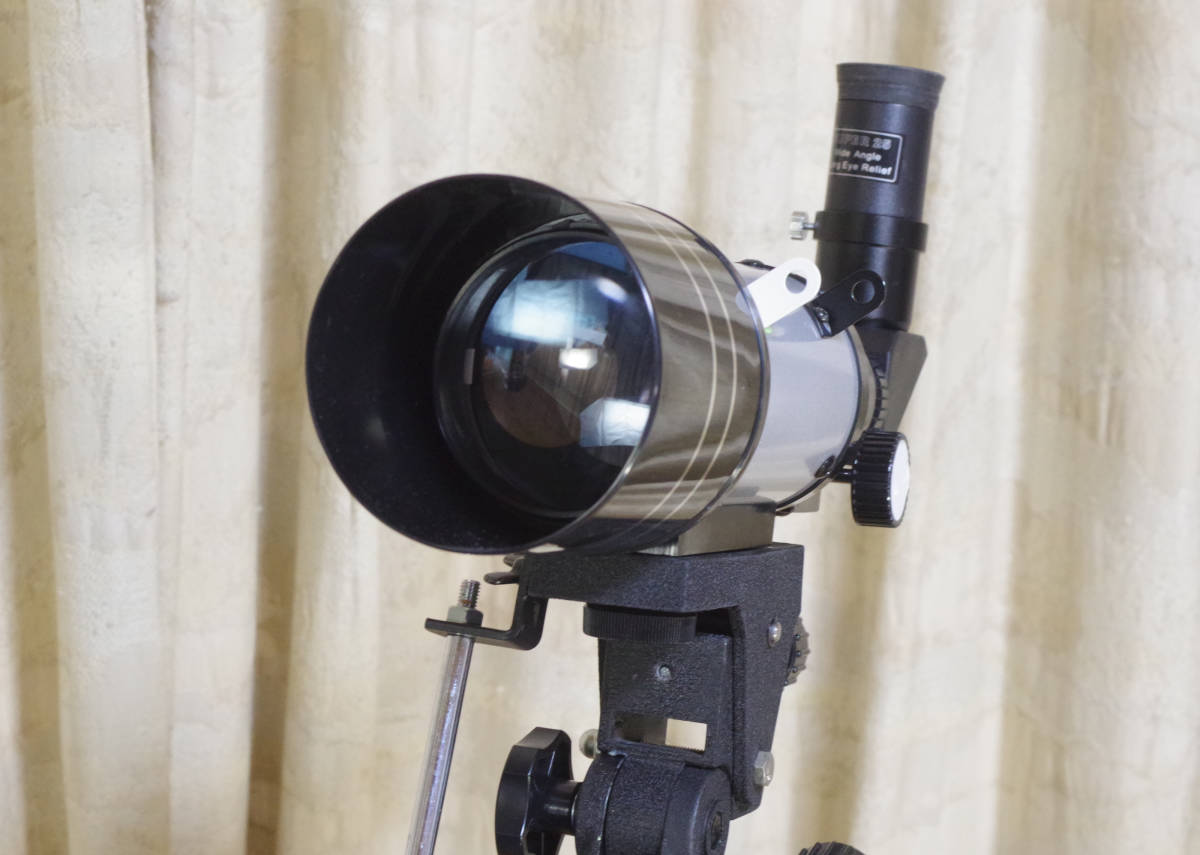 70mm短焦点屈折鏡筒 ＋ ビクセン スペースアイ70用微動付き経緯台