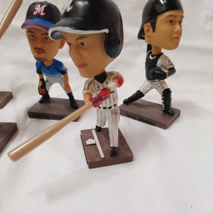 千葉ロッテマリーンズ ボブルヘッド セット 野球 フィギュア 福浦 唐川